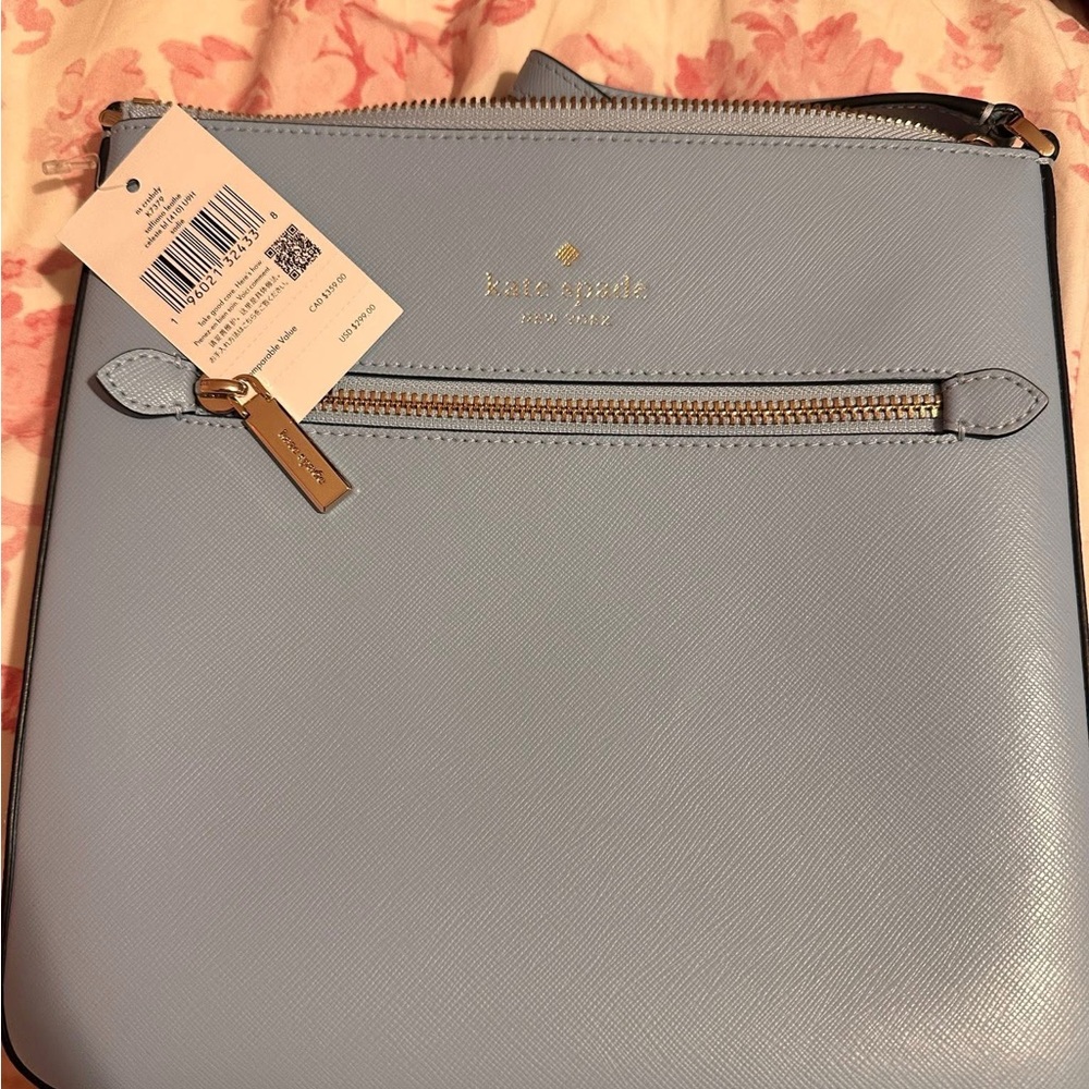 Kate Spade Blue Crossbody Bag with Timeless Design